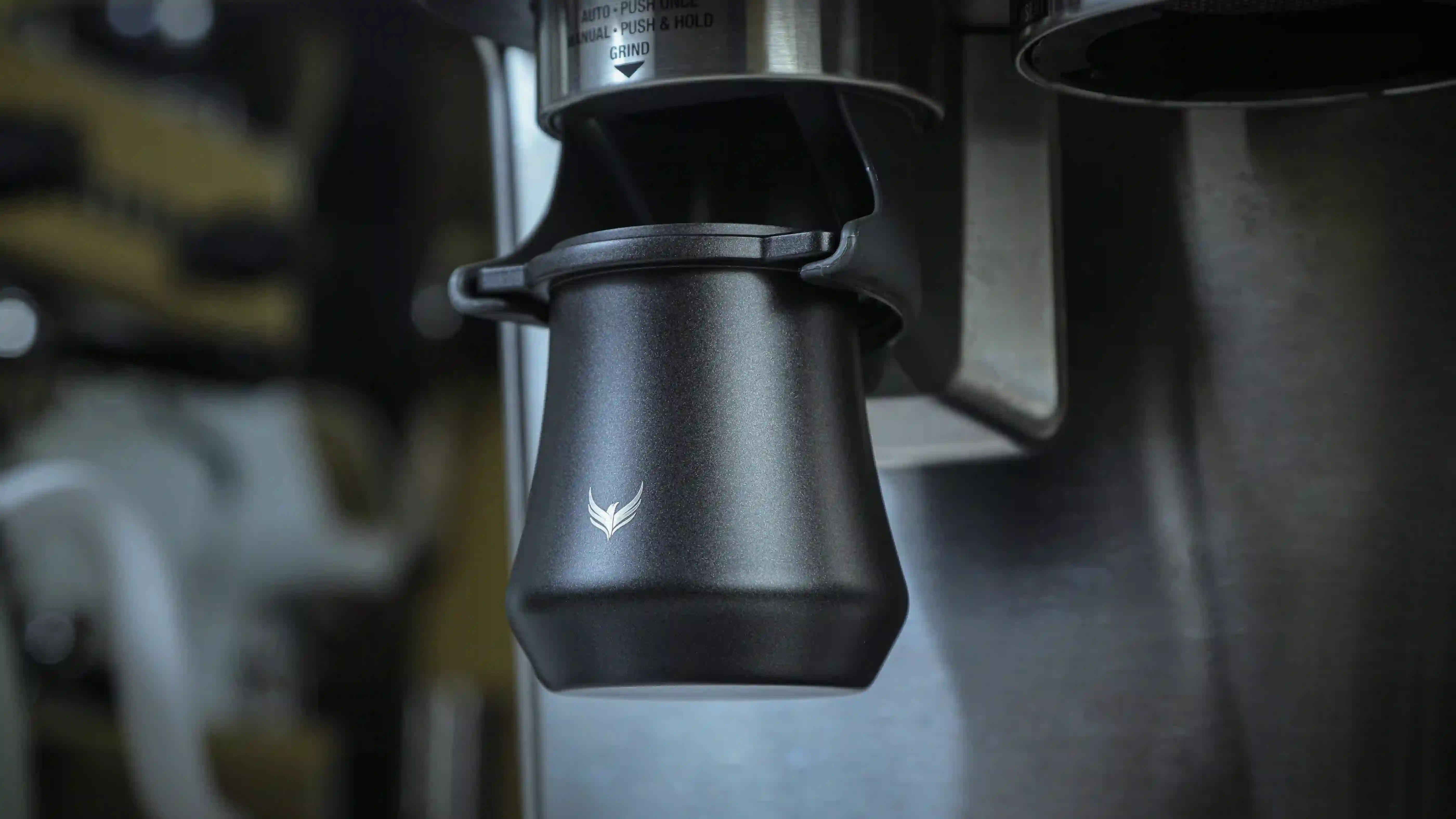 KNODOS Coffee Dosing Cup 54mm for Breville – Stainless Steel Espresso Bean Dosing Cup with Grinder Activating Tab for Barista Express, Pro & Touch - 2