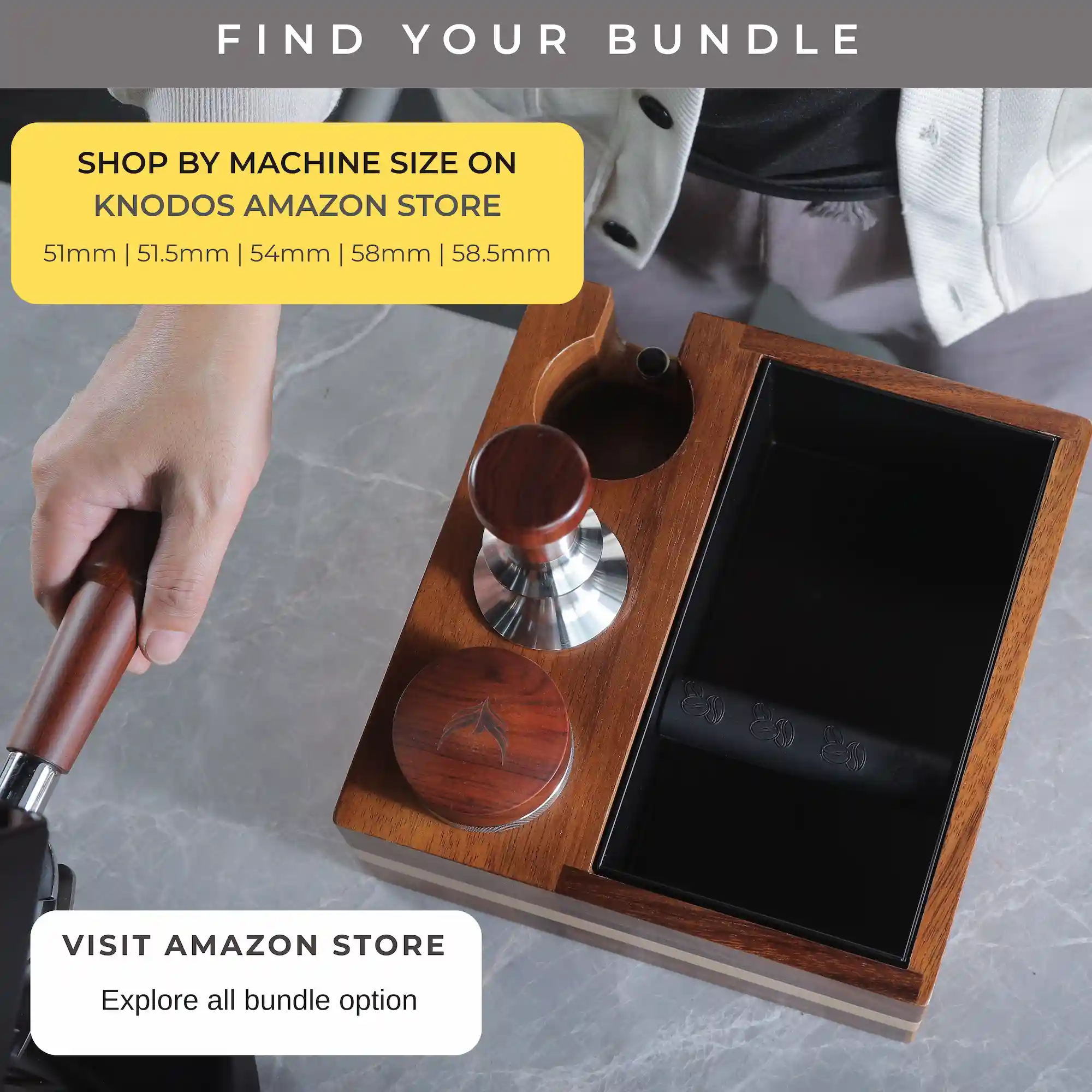 KNODOS Espresso Accessories Bundle — Clean, Organized Workflow Set - 3