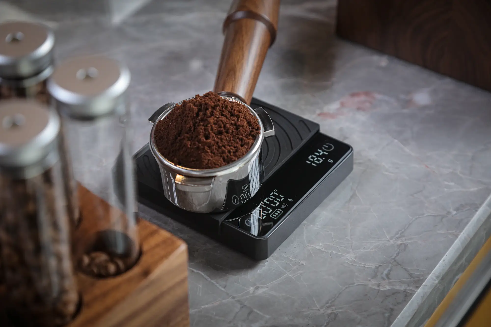 KNODOS Smart Coffee Scale with Timer, Auto Tare & Flow Rate Indicator - 5