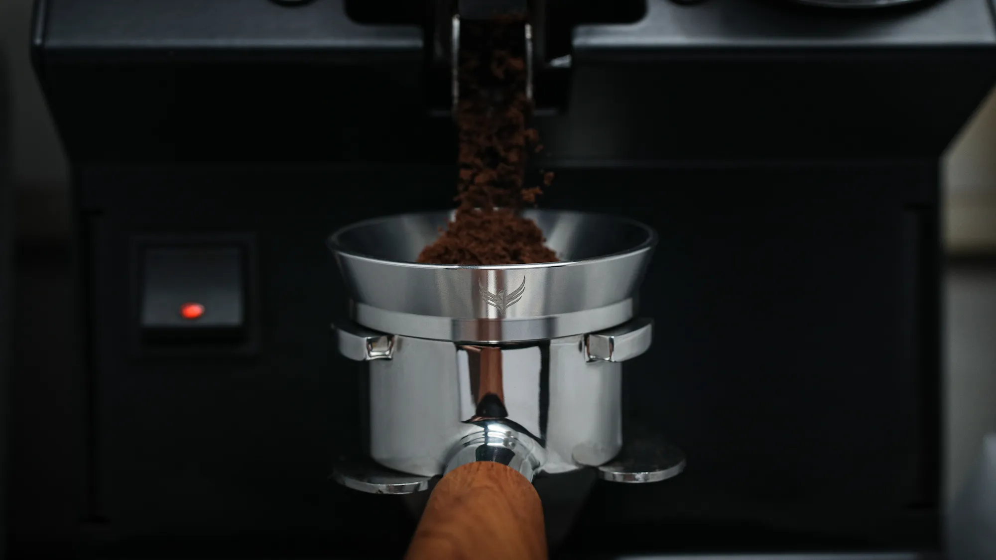 Stainless Steel Magnetic 58mm Dosing Funnel and Espresso Puck Screen - 3