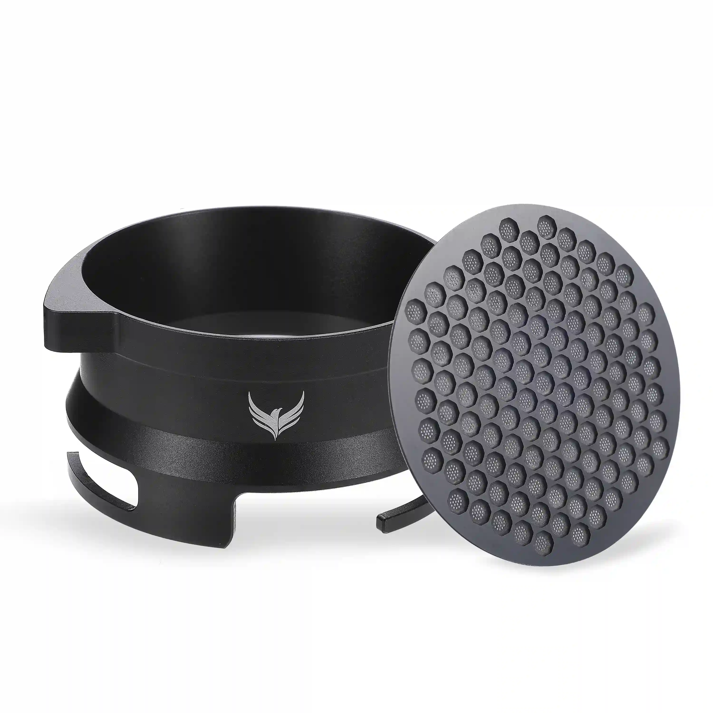 54mm Dosing Funnel and Puck Screen Set Compatible with Breville Barista Express, Barista Pro, Barista Touch Grinder Trigger Portafilter Funnel and Filter