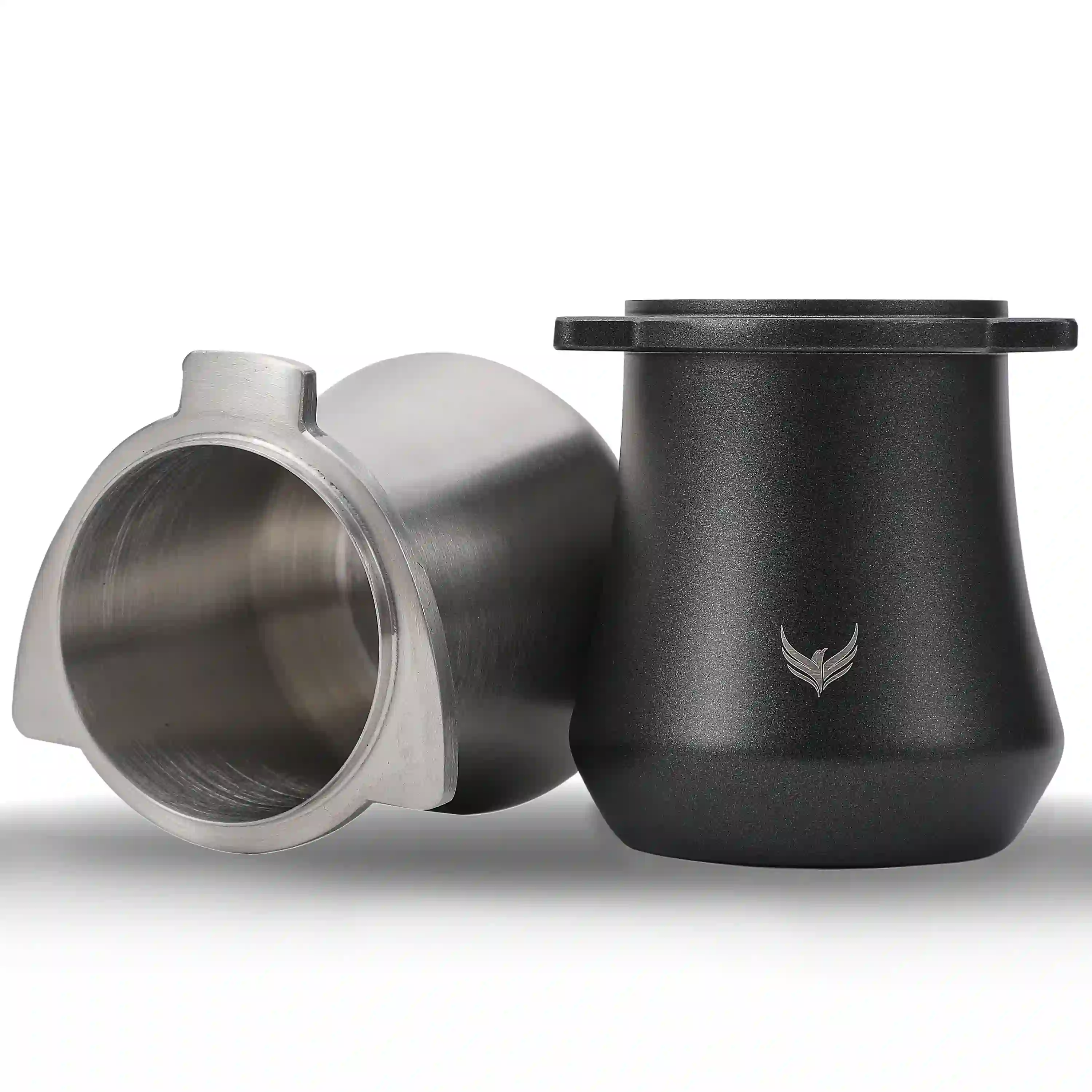 KNODOS Coffee Dosing Cup 54mm for Breville – Stainless Steel Espresso Bean Dosing Cup with Grinder Activating Tab for Barista Express, Pro & Touch