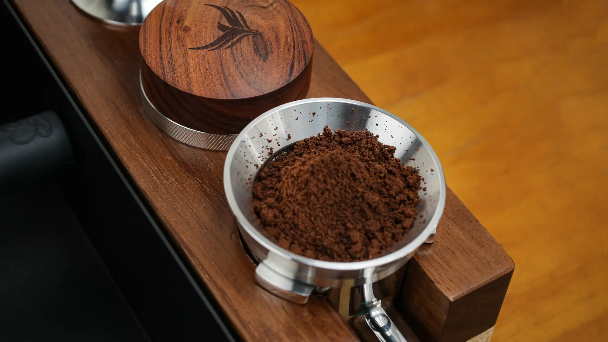 Stainless Steel Magnetic 58mm Dosing Funnel and Espresso Puck Screen - 2