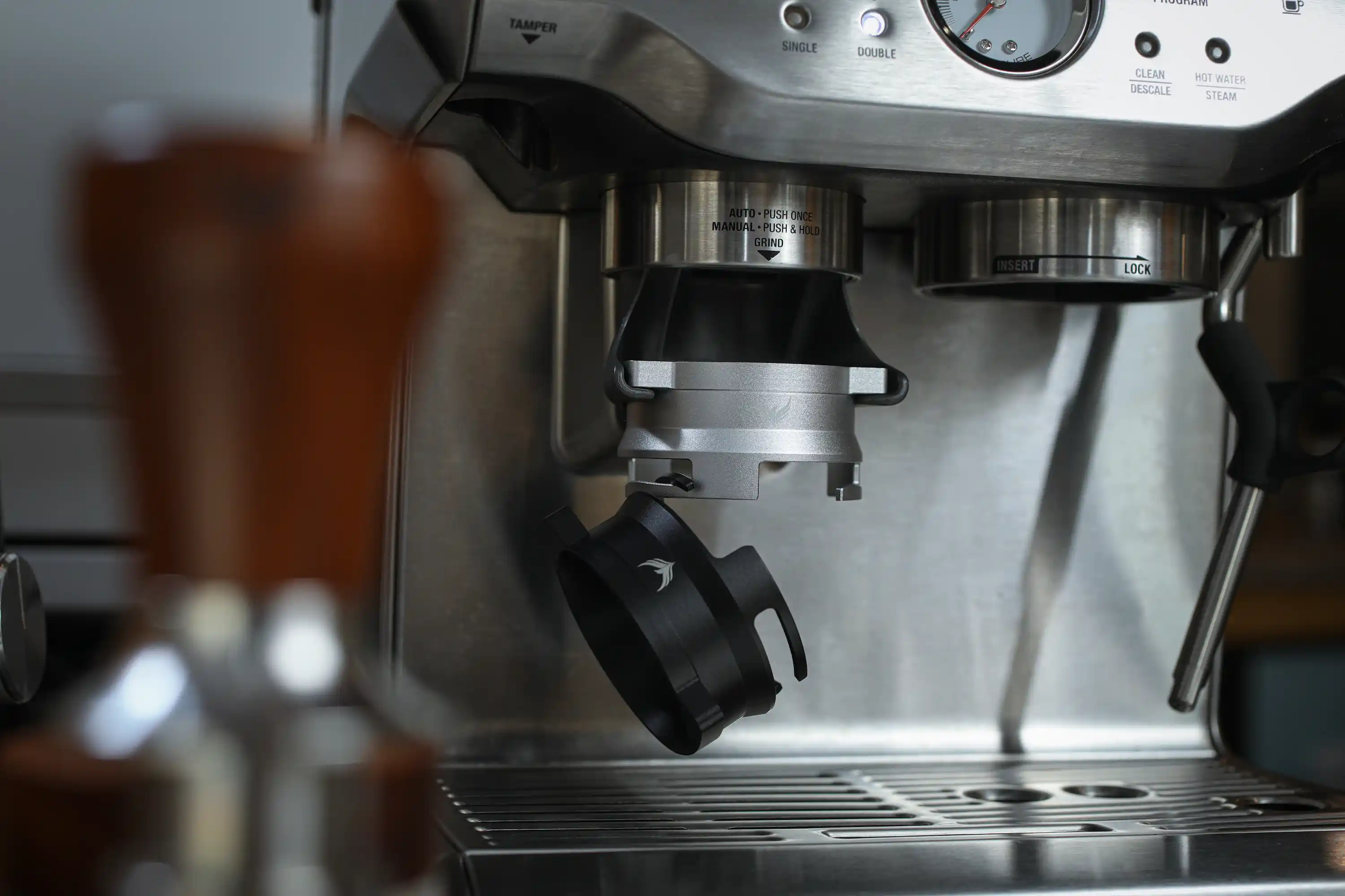 Breville Grinder Trigger Dosing Funnel and Puck Screen Set